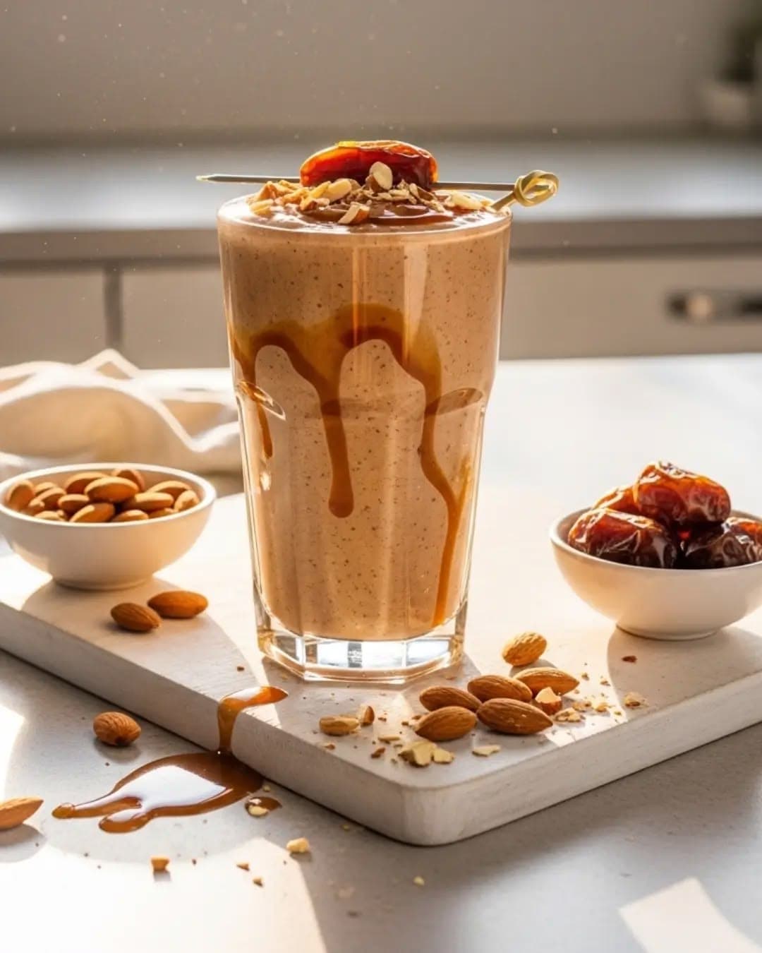 Banana dry fruit smoothie — Healthy